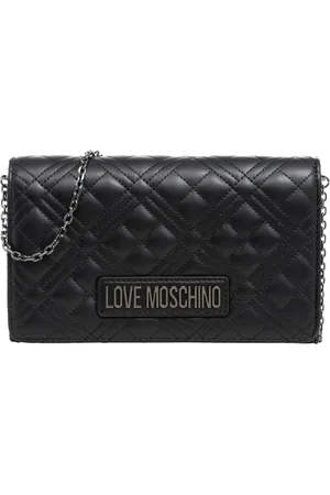 Moschino Shoulder Bags, female, , ONE SIZE, Chic Shoulder Bag with Magnet Closure