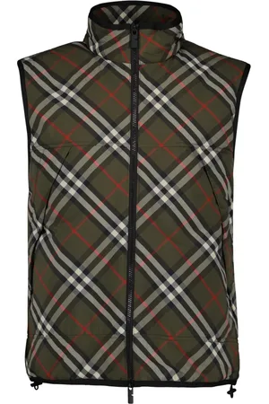 Burberry Vintage Check Sleeveless Jacket Men