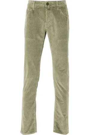 Jacob Cohen Slim-fit Jeans, male, , W30, Sage Corduroy Trousers