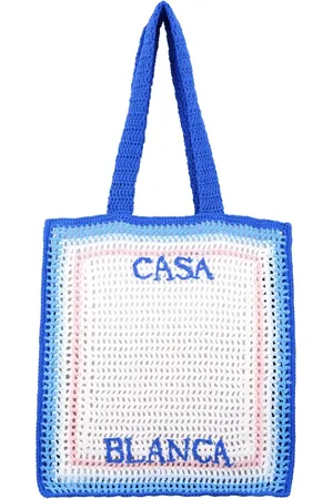 Casablanca Tote Bags, unisex, , ONE SIZE, Gradient Crochet Handbag