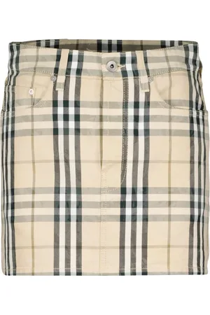 Burberry Short Skirts, female, , XS, Vintage Check Mini Skirt