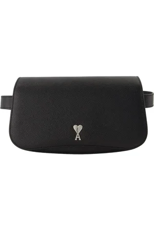 Ami Cross Body Bags, female, , ONE SIZE, Grained Leather Fanny Pack Paris