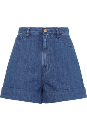 VALENTINO Denim Shorts, female, , W26, Bermudas Women