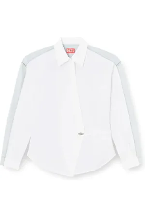 Diesel Deconstructed Wrap Shirt in