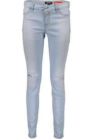 Roberto Cavalli Skinny Jeans, female, , W30, Faded Worn Cotton Jeans