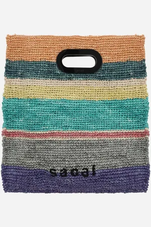 SACAI Striped MultiColour Shopping Bag