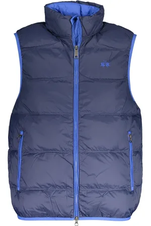 La Martina Vests, male, , XL, Sleeveless Jacket with Contrasting Details