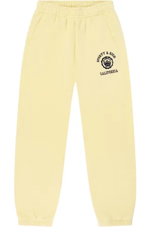 Sporty & Rich Sweatpants, unisex, , 4 Y, California Emblem Joggers in