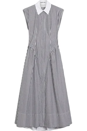 Sportmax Cotton Dress with Cut-Out