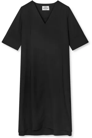 Mads Norgaard Midi Dresses, female, , S, Crepe Margot Dress