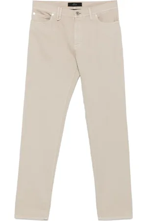 BRIONI Slim-fit Jeans, male, , W32, Classic Denim Jeans Made in Italy
