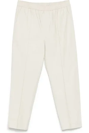 Lanvin Beige Drawstring Trousers