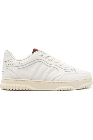 Gucci Re-Web Leather Trainers