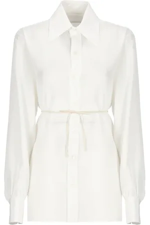 Maison Margiela Silk Shirt with Collar