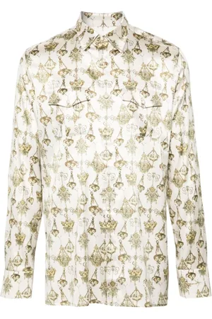 Givenchy Printed chandelier shirt in silk