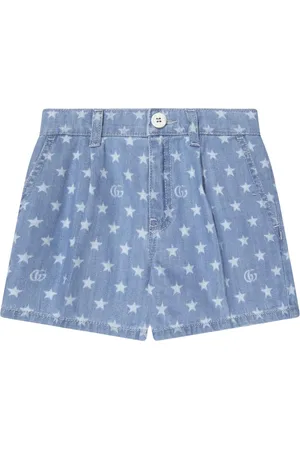 Gucci Shorts, unisex, , 8 Y, Kids Denim Shorts