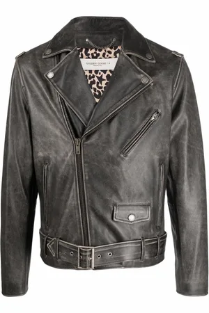 Golden Goose Chiodo Jacket Distressed
