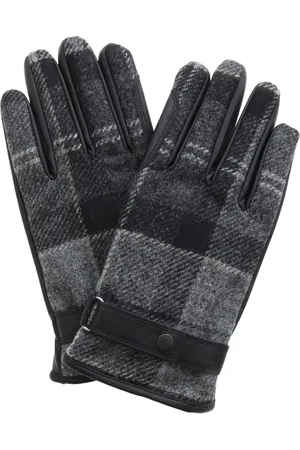 Barbour Gloves, male, , L, Newbrough Tartan Gloves