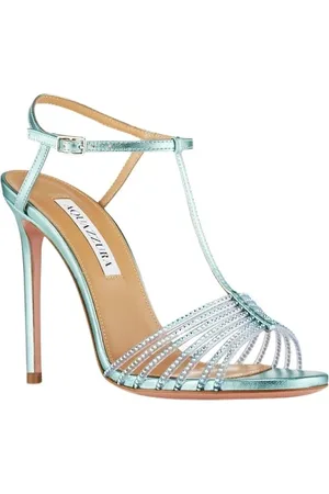 Aquazzura High Heel Sandals, female, , 5 UK, Amore Mio 105mm Crystal Sandals