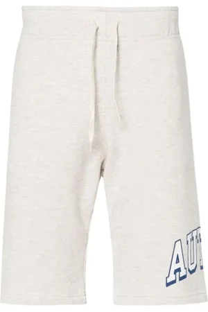 Autry Embossed Outline Logo Sweat Short Melange
