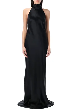 Ralph Lauren Chilton Stretch Satin Dress