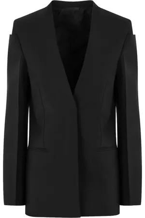 Givenchy Blazers, female, , M, Collarless Blazer