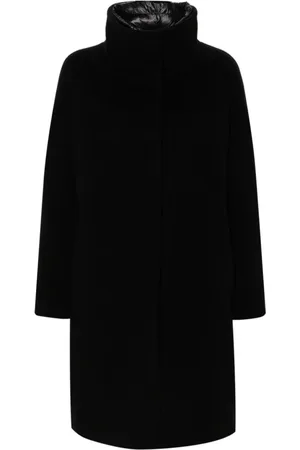 HERNO Parkas, female, , M, Long Padded Wool Jacket