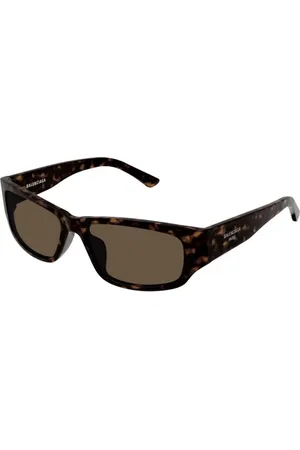 Balenciaga Sunglasses, unisex, , 57 MM, Havana Sunglasses