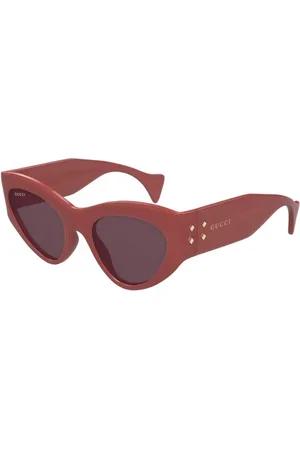 Gucci Sunglasses, female, , 54 MM, Violet Sunglasses