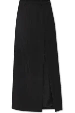 Balenciaga Maxi Skirts, female, , S, Wool Maxi Skirt