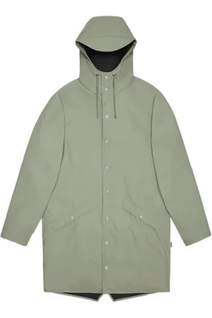 Rains Rain Jackets, female, , S, Long Waterproof Rain Jacket