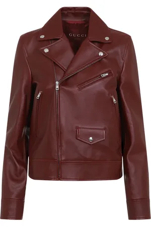 Gucci Leather Jackets, female, , XS, Leather Jacket