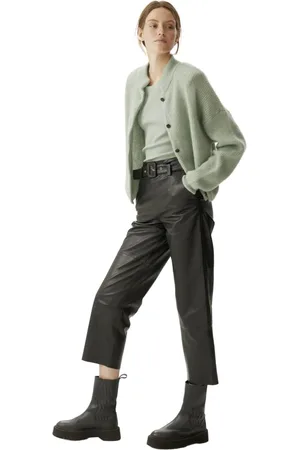 Gestuz Historygz Culotte Leather Trousers