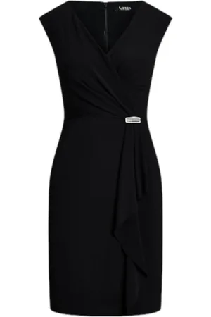 Ralph Lauren Short Dresses, female, , XS, Short Stretch Jersey-Cocktail Dress