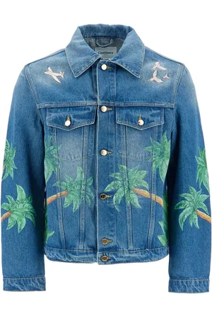 Casablanca Denim Jackets, male, , M, Denim Tennis Club Jacket