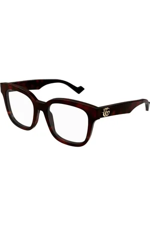 Gucci Glasses, unisex, , 52 MM, Square Frame with GG Running Logo