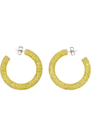 Amina Muaddi Earrings, female, , ONE SIZE, Cameron Medium Earrings
