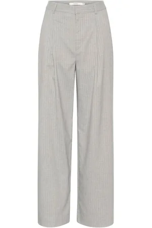 Gestuz Striped Wide Leg Trousers