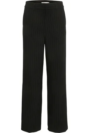 Gestuz Wide Trousers, female, , M, Joellegz Pinstripe Trousers