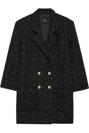 ANINE BING Double-Breasted Coats, female, , S, Double-Breasted Coat Katharine Dress