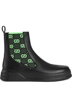 Gucci Chelsea Boots, male, , 6 1/2 UK, GG Supreme Ankle Boots
