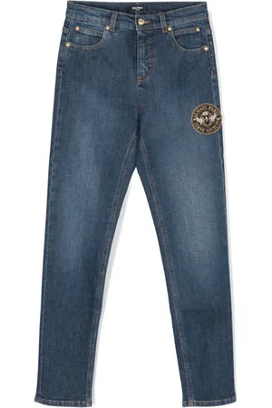 Balmain Jeans, female, , 10 Y, Straight-Leg Jeans