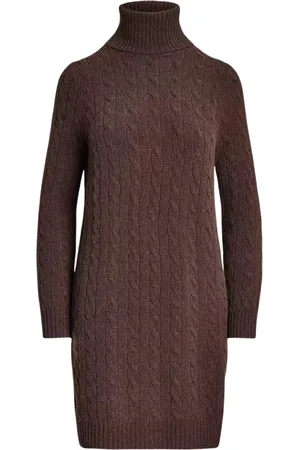 Ralph Lauren Knitted Dresses, female, , XS, Wool Cashmere Mini Dress