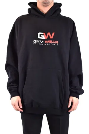 Balenciaga Hoodies, male, , S, Cotton Hoodie