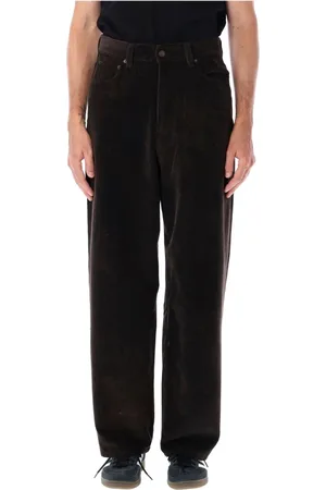 haikure Straight Trousers, male, , W31, Jo Velvet Trousers