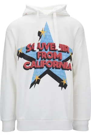 Gucci Hoodies, male, , S, Hooded Sweatshirt with Graphic Print