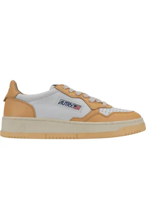 Autry Leather Lace-Up Trainers