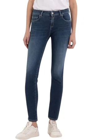 Replay High-Waisted Stretchy Slim Fit Jeans