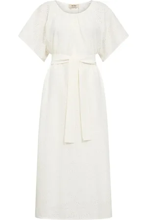 Mos Mosh Elegant Lace Dress with Wide Sleeves