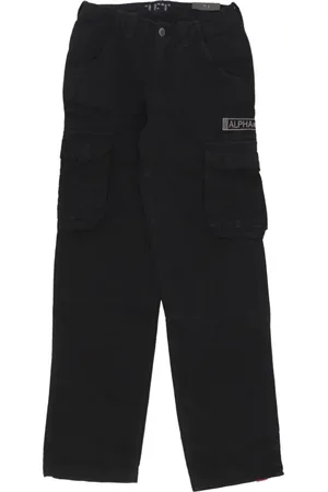 Alpha Industries Straight Trousers, male, , W36, Jet Pant Streetwear Style
